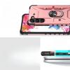 Armored case for Samsung Galaxy S23, with ring, rose gold
