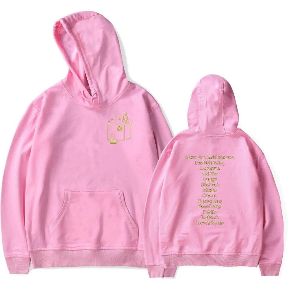 Love On Tour House Треклист Pepper Merch Толстовка с капюшоном унисекс/женский пуловер в стиле хип-хоп с капюшоном и длинными рукавами, свитер унисекс