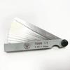 Щупы 17 лезвий 0,02-1,00 мм метрический щуп складной толщина зазор метрический наполнитель щупы для измерения инструмента