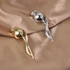 Elegant Rose Flower Brooch Vintage Rose Brooch Daily Wear Lapel Pins  Banquets