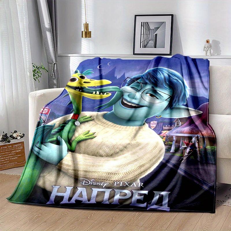 1 шт., Декор для дома Disney Pixar, Плед с драконом, Идеально подходит для дивана, кровати, путешествий, кемпинга, автомобиля