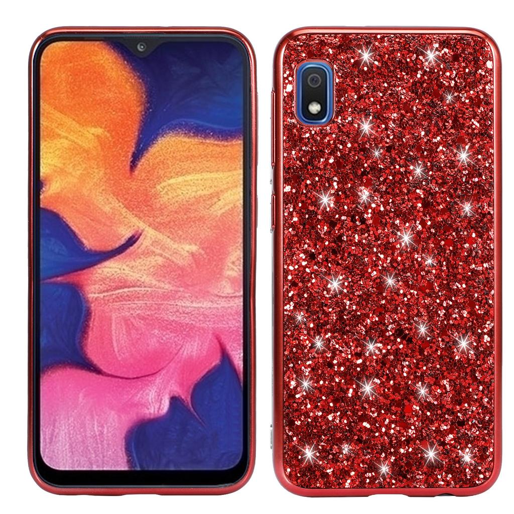 Подходит для Samsung S20 Plus Кожаный чехол для мобильного телефона с блестками S20 Женский противоударный жесткий чехол Японский Корейский Европейский и американский чехол