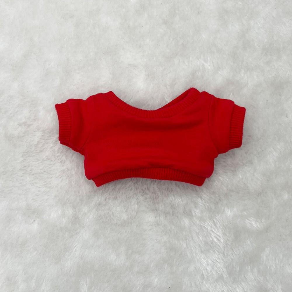 Сплошной цвет 20 см кукла одежда рубашка свитер брюки 20 см детская футболка 20 см кукла