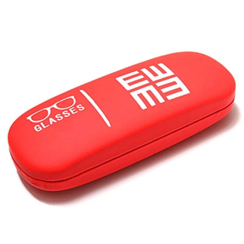 Кожаная коробка для очков для женщин и мужчин, портативные очки для чтения, солнцезащитные очки, защитный чехол для очков, защитный чехол для очков