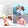 Home Crafts Miniature Wedding Ornaments Sweet Couple Figurines Anc Couple