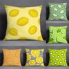 Office Living Room Home Pillowcase Fruit Pattern Pillowcase Car Ornaments