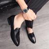 Wedding Shoes For Men Slip On Loafers Trend Tassels Leather Shoes Male Men’s Dress Shoes Business Shoes Men British Style Formal Leather
