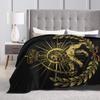 Shir o Khorshid Vintage Persian Map Blankets Adults Flannel Bedding Throws For Home Decor Super Soft Quality Bedspread