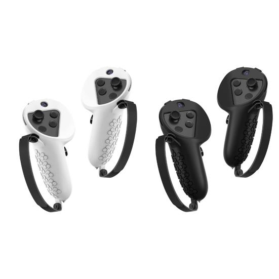 Чехлы для контроллера VR, 2 шт., непрерывный сигнал, противоударные, безвкусные, с защитой от падения, текстурированная поверхность, защитные силиконовые защитные чехлы для контроллера VR