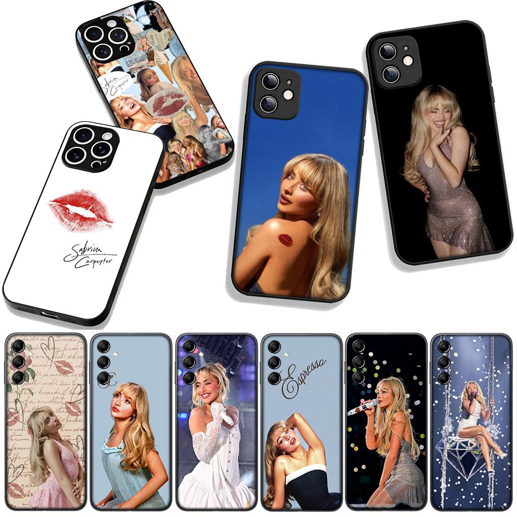 Чехол для телефона Sabrina Sc Carpenter для Apple iPhone 16 15 14 Plus 13 12 Mini 17 Pro Max + ProMax 16E Air Case