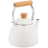 PEARL METAL Presage Enamel Kettle 2.5L White