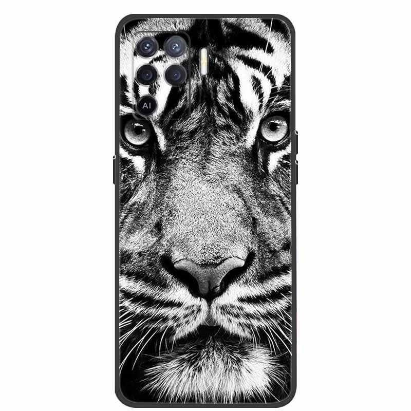 Для чехла OPPO Reno5 Lite Чехол Ударопрочный Мягкий силикон ТПУ Задняя крышка Для телефона Oppo Reno 5Z 5 Lite Чехол 5Lite CPH2205 Fundas