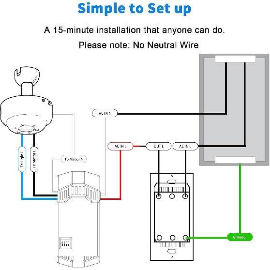 Комплект пульта дистанционного управления для потолочного вентилятора, Универсальный пульт для потолочного вентилятора и выключатель света с диммером, Настенный выключатель для потолочного вентилятора UC9050T, Комплект пульта дистанционного управления для вентилятора