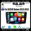 9'' Android 14 для SUZUKI Baleno 2015 2016 2017 2018 QLED DSP автомобильный видеоплеер радио мультимедиа GPS навигация BT