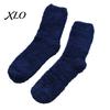 Warm Feet Protection Socks Thickened Plush for Men, Winter Solid Color Fuzzy Socks, Slippers Soft Indoor Sleep Moisture Wicking Footwear, Coral Fleece