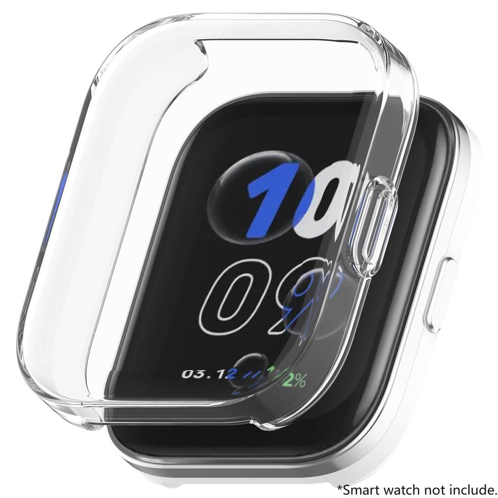 Чехол-защита экрана из ТПУ для умных часов Amazfit Bip 5 Unity, Защитный корпус с полным покрытием для аксессуаров Amazfit Bip5 Unity