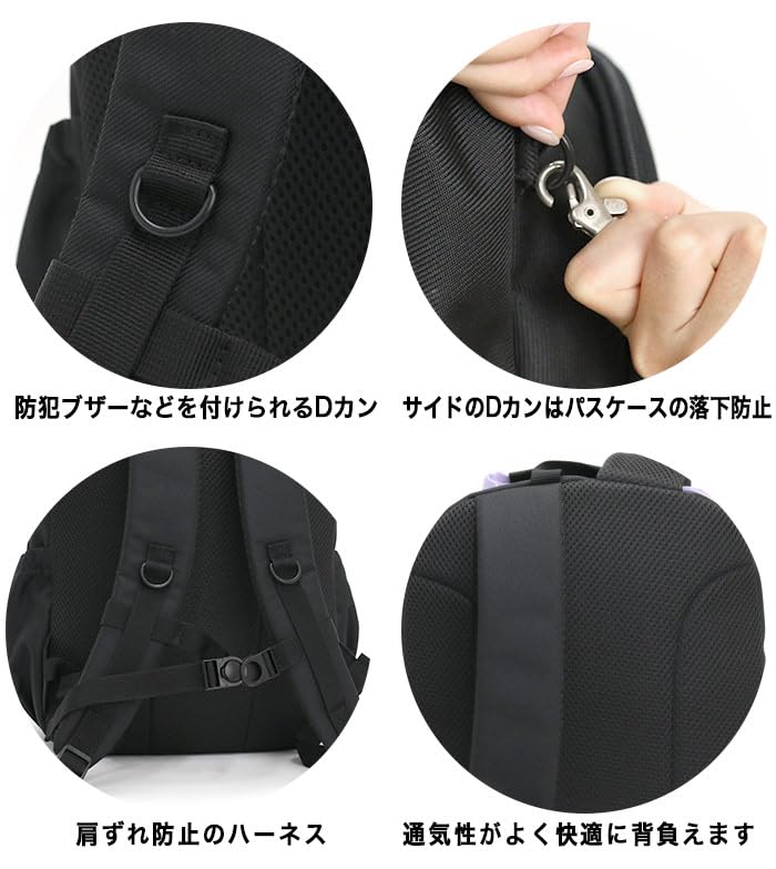 Sara Рюкзак для девочек EBA81 01 Черный Один размер [Eastboy]