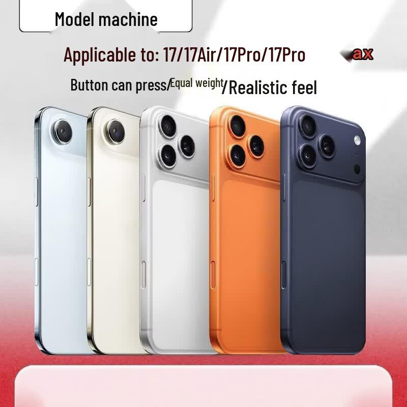 Макет телефона с дисплеем iPhone 17 Pro Max