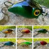 Рыболовные приманки Crankbait, жесткие приманки для окуня, поверхностные приманки для панфиша/краппи, крючки, искусственные приманки, 8 предметов, мини-рыболовные снасти