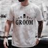 Groom Squad T Shirt Friends EVG Single Farewell Bachelor Party Tees Team Future Groom Wedding Tops Groomsman Best Man Streetwear