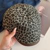 Плоский берет с леопардовым принтом, винтажная кепка художника, американская кепка газетчика с леопардовым принтом, уличная одежда