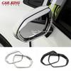 For Toyota Corolla E210    Accessories ABS Chrome Car Rear View Mirror Block Rain Eyebrow Cover Trim Sticker Styling