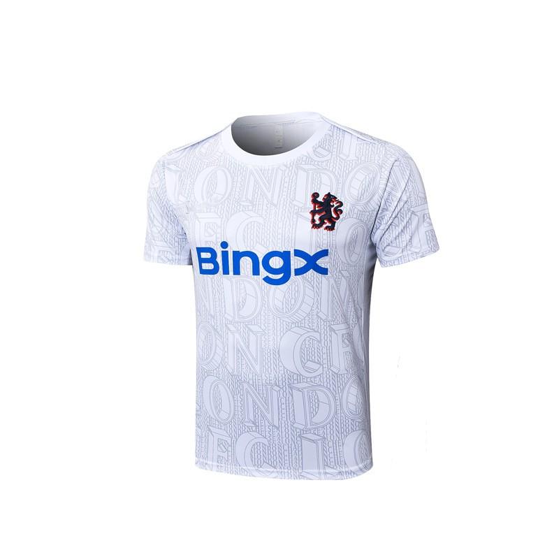 Men Women Soccer Training Polo Shirt Short Sleeve Crew Neck Sport T-Shirt Inter Milan Juventus Miami FC