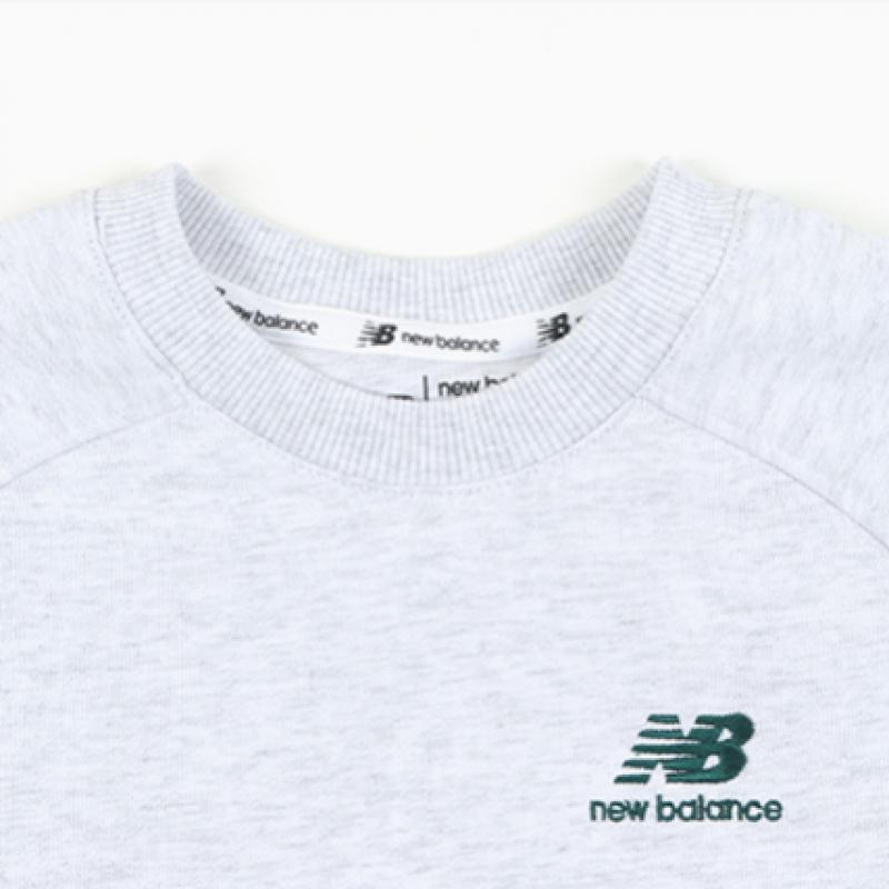 New Balance Kids 3pcs Sweat Setup Melange Gray
