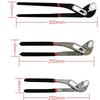 8"/10"/12" Heavy-Duty Quick Pipe Wrench - Chrome Vanadium Adjustable Jaw Clamp Pliers for Plumbing Repair Opening Kit
