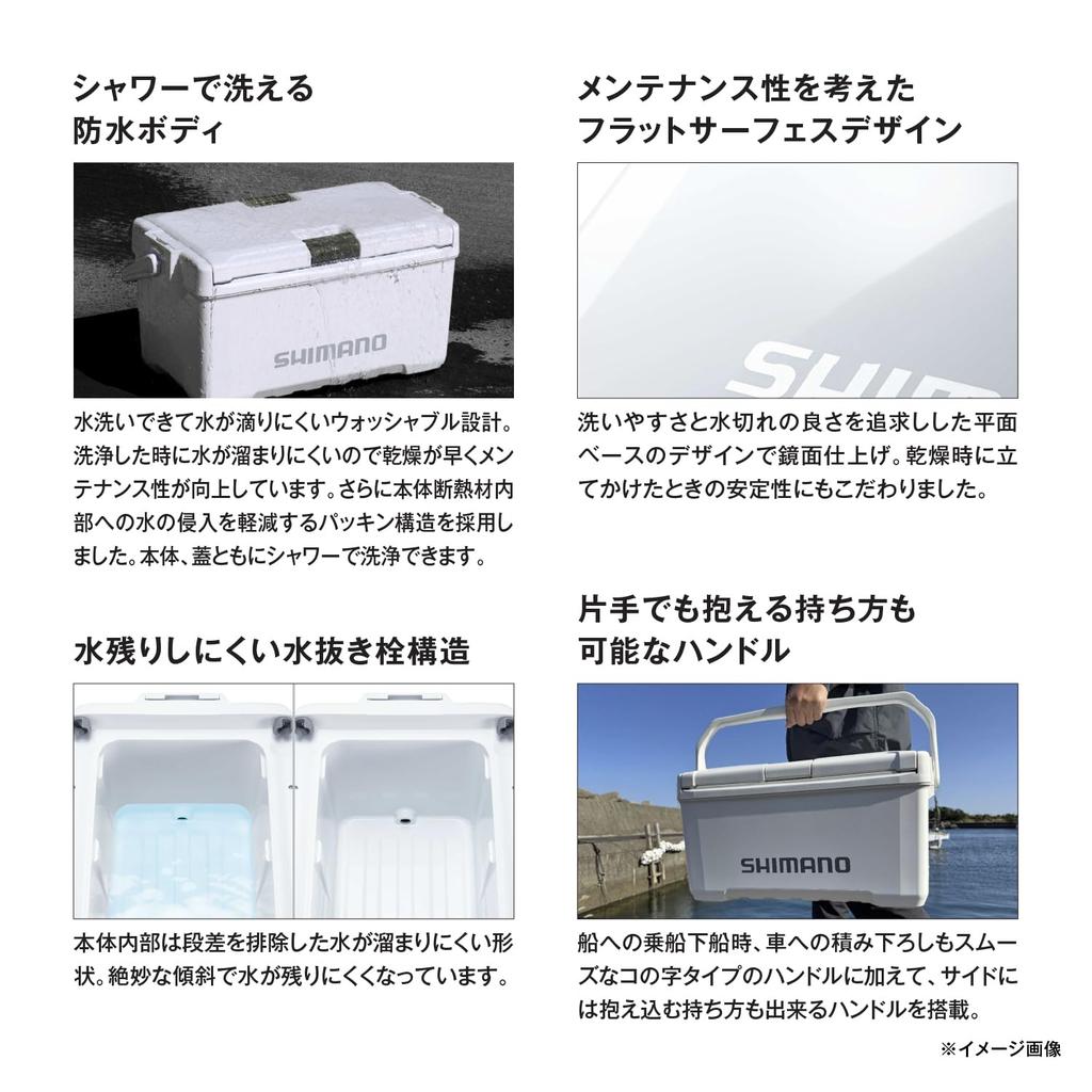 SHIMANO Unifreeze LT 20л Ящик-холодильник для рыбалки Double Red, отдыха, улицы, кемпинга,