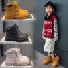 Fashion Retro Children Boots Autumn New Soft-soled British Style Medium Older Children's Sports Comfortable Casual Boots