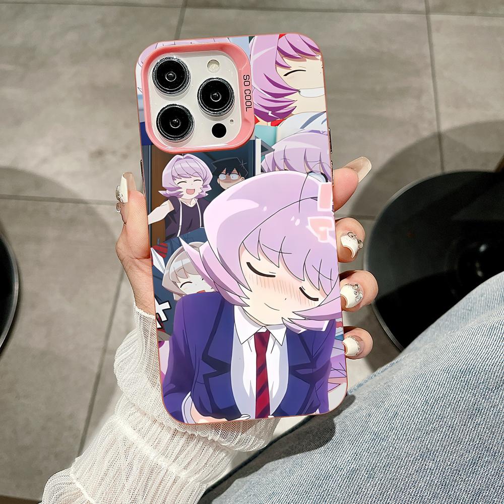 Anime Najimi Osana Mobile Phone Case for iPhone 17 16 15 14 13 12 11 X XR XS 8 7 Air Pro Max Plus Translucent Pink Cover