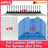 Compatible For ( Lauben 26BB Pet, Symbo xBot 5 Pro, Redmond RV-R500, iCLEBO G5 ) Part Accessory Main Side Brush Filter Mop
