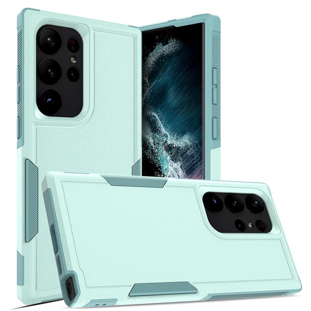 Прочный ударопрочный чехол для телефона Samsung Galaxy S25 Ultra S24 Plus S23 FE S22 S21 TPU+PC Otter Back Cover Box