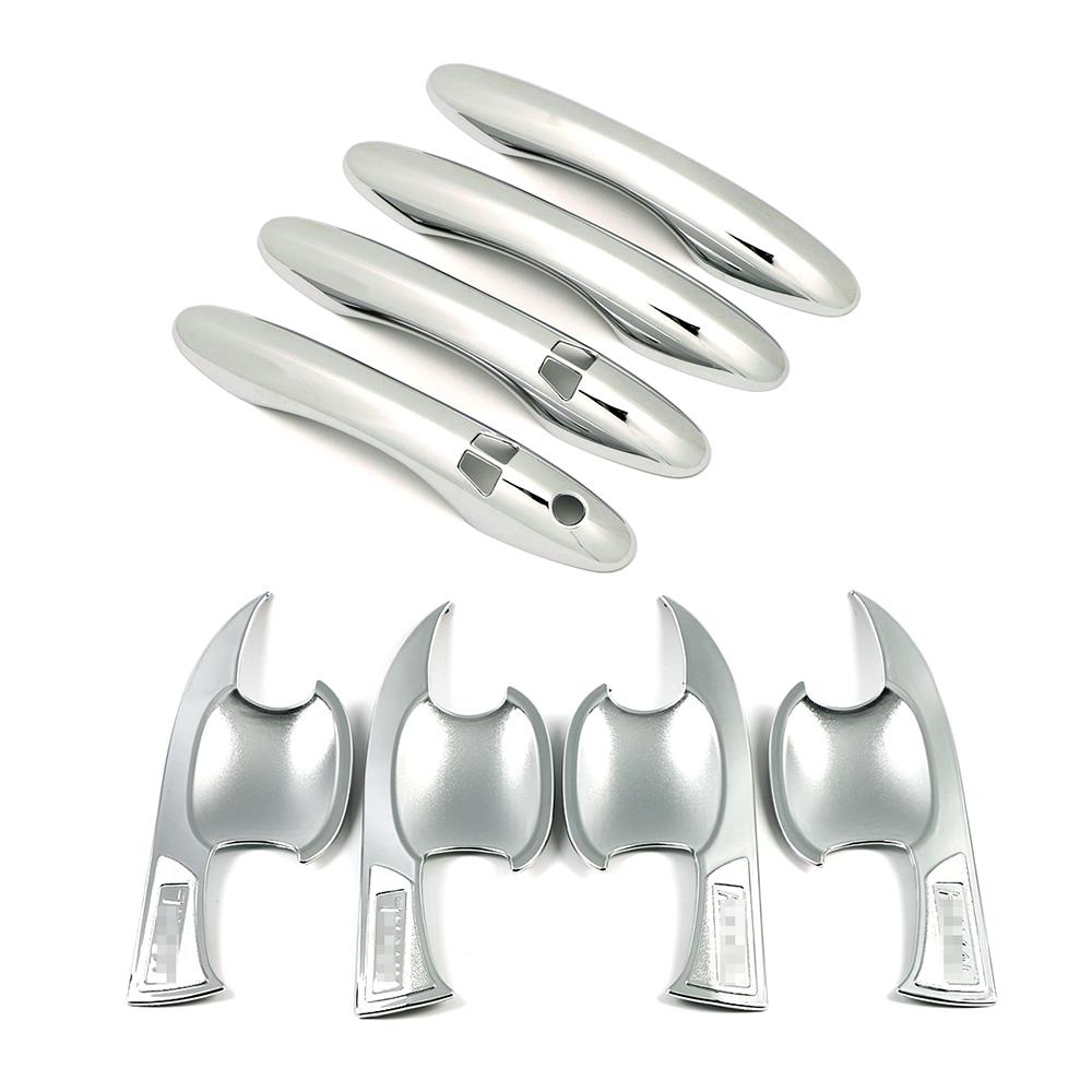 For Haval H6 2018-2024 Car Exterior Modify Chrome Side Door Handle Cover Decoration Trim Protection Sticker