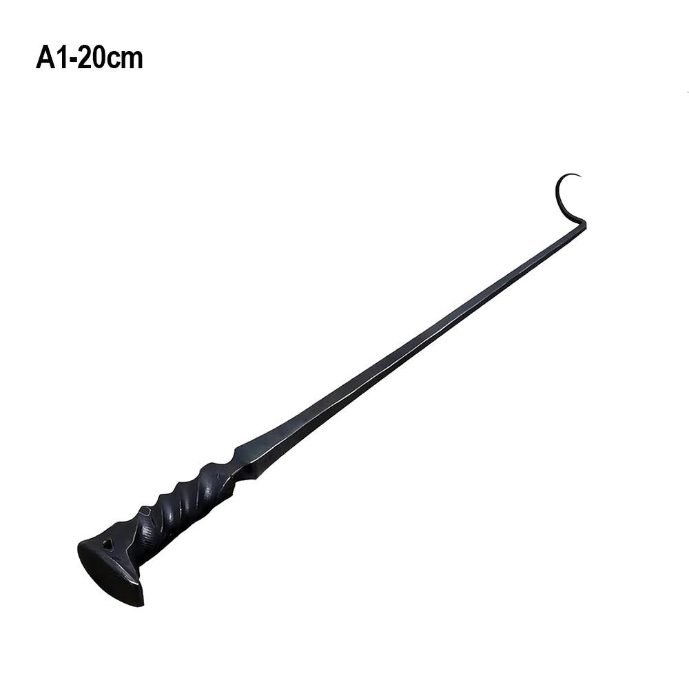 Stainless Steel BBQ Food Flipper Cooking Grilling Outdoor Camping Cooking Barbecue Turners Hooks Grill Accessories BBQ Grill