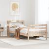VidaXL Bed Frames Without Mattress 75x190 Cm Solid Pine Wood 3305810