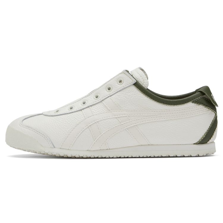 ONITSUKA TIGER Mexico 66 Slip-On Leather Casual Shoes Unisex Sneakers White 1183B815-100