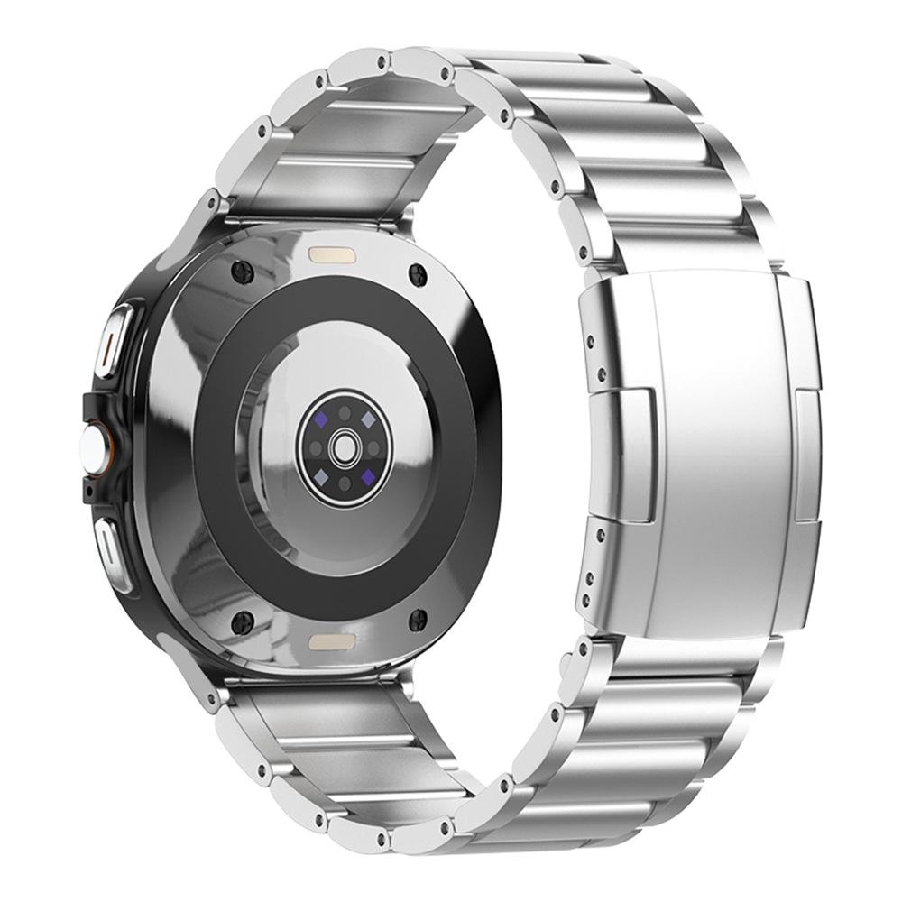 Ремешок для часов Xiaomi Redmi Watch 6 / 5 / 4 / Smart Band 9 Pro / 8 Pro, 3-звенный, с пряжкой-черепахой, ремешок из титанового сплава