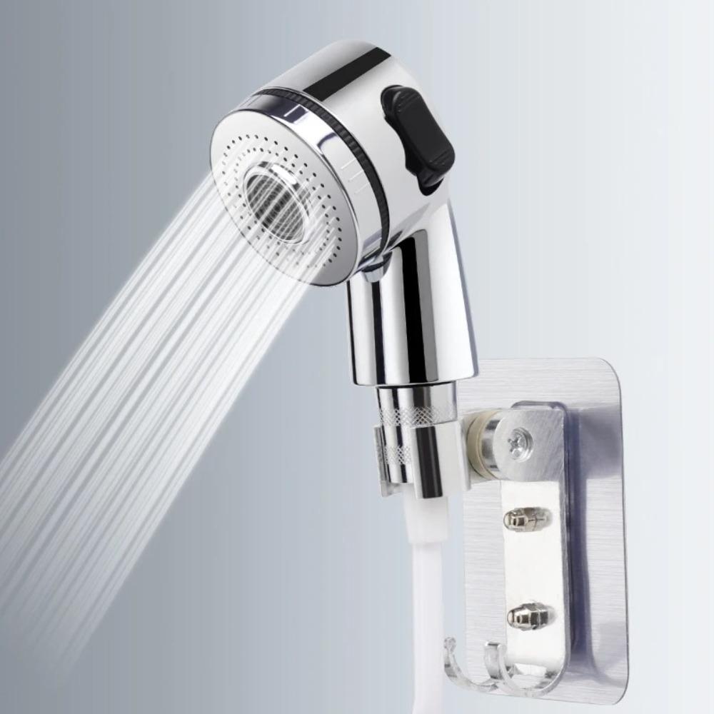 Stainless Steel Shower Head For Bathin Shampoo Beauty Bath Bowl New Pressurizing Nozzle