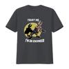 Trust Me Im An Engineer Coyote Cartoon T Shirt for Men Casual Loose Fit vintage Washed Stylish Top For Everyday Wear fashion