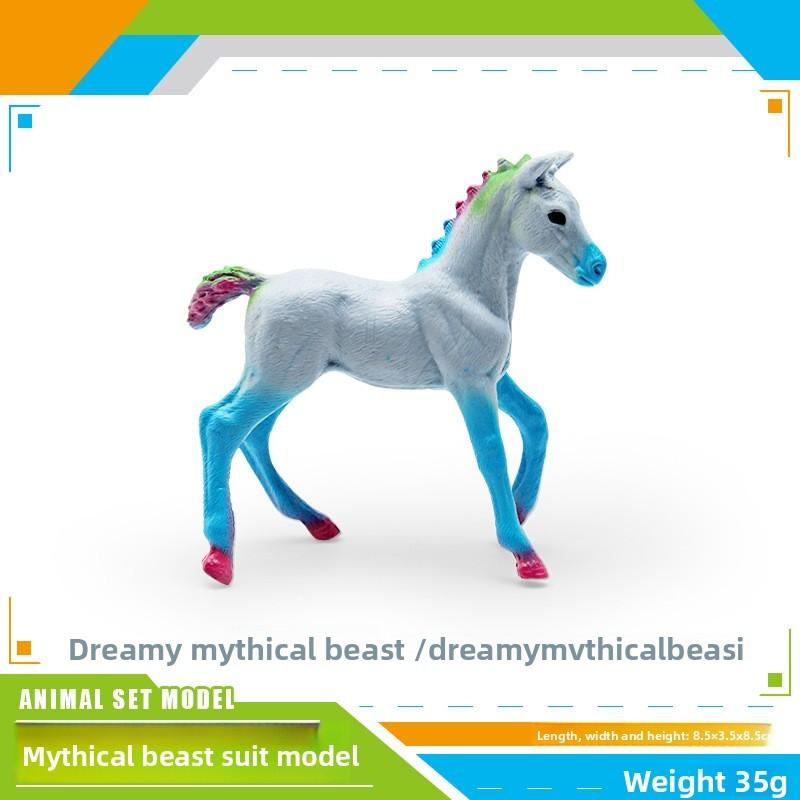 Dreamland Mythical Beast Unicorn Pvc Figurine For Kids Room Decor And Collectors