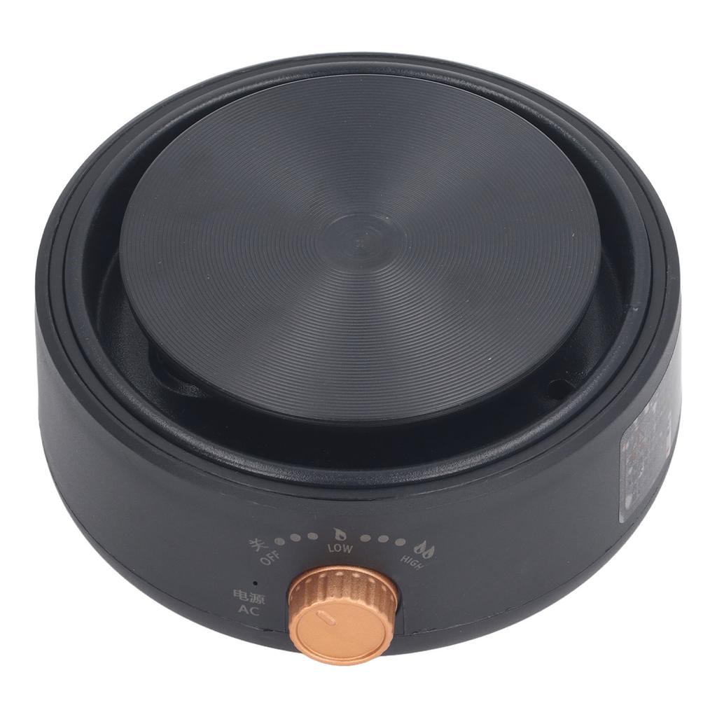 Настольная одноконфорочная портативная многофункциональная эффективная безопасная электрическая плита с нагревом на 360 градусов