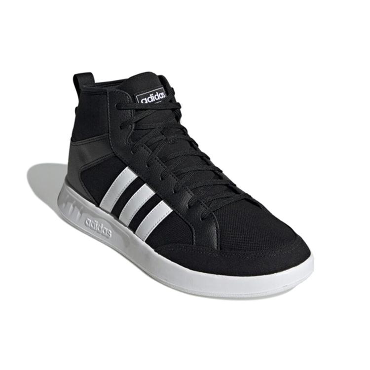Adidas Court80s Mid Black White Unisex (Unisex) Skateboard Shoes EE9682