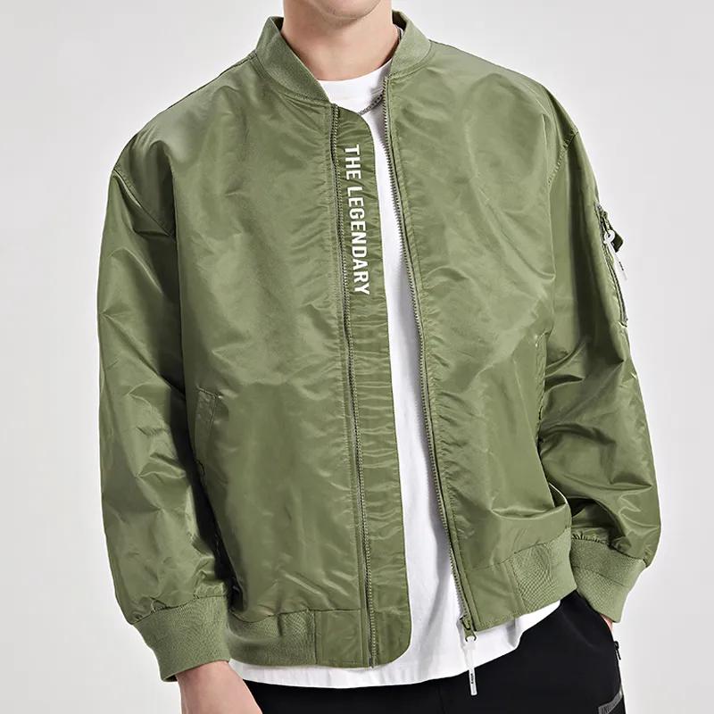 Kappa Jackets Men's Baseball Collar Moderate (Unisex) Jackets K0C12JJ80T