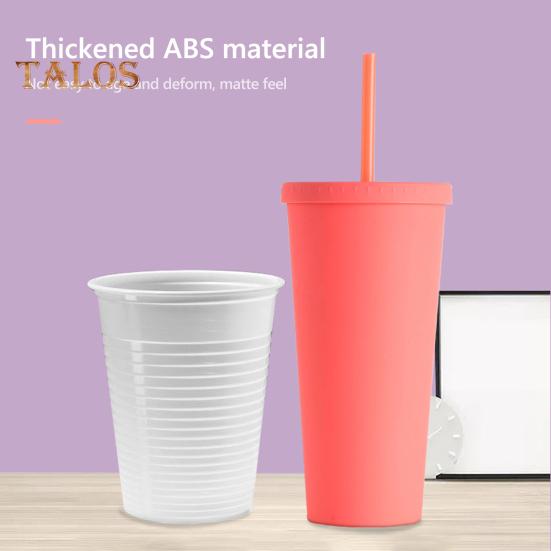 Стакан для кофе 720 мл с крышкой и соломинкой, вакуумная дорожная кофейная кружка с двойными стенками, герметичная многоразовая чашка для воды с широким горлышком