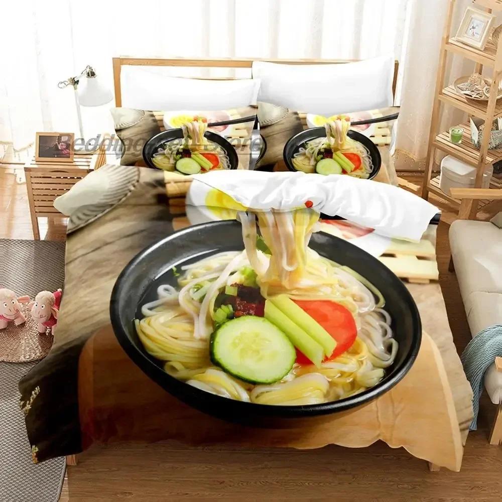 Комплект постельного белья Gourmet Spaghetti Italian Single Twin Full Queen King Size Комплект постельного белья Aldult Kid Bedroom Duvetcover Sets 3D Food