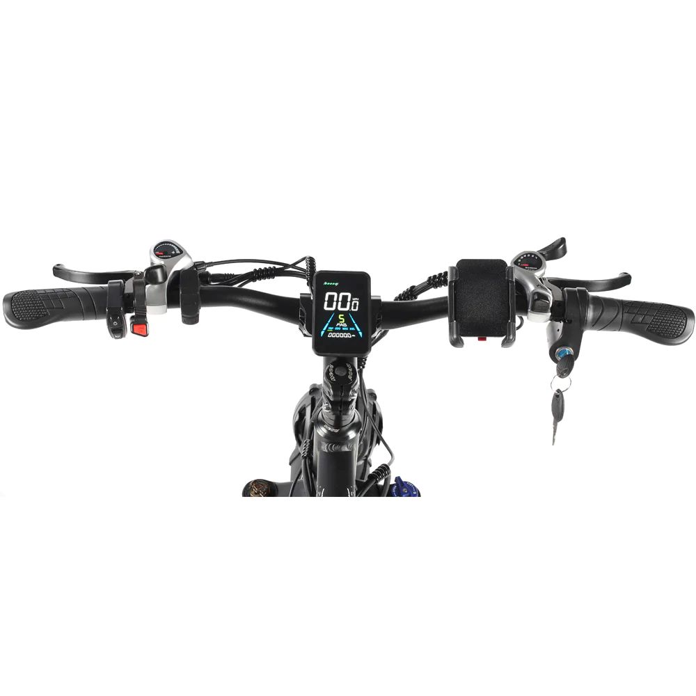 Electric bicycle PHILODO H8, 3000W motor, 48V 26Ah battery, top speed 56 km/h, cruising range 100km, 26x4.0 inch tires
