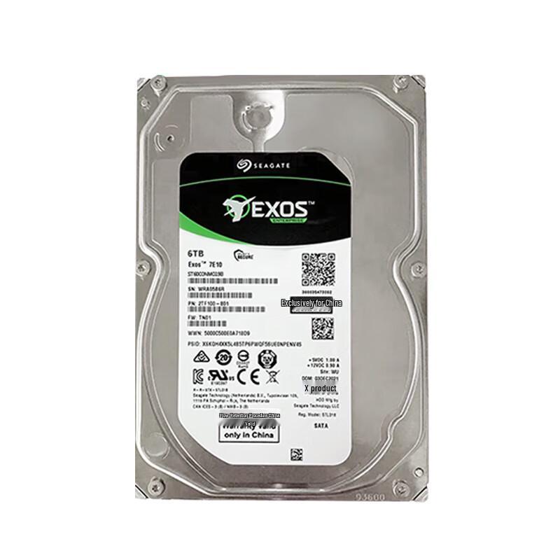 Seagate Exos 6TB Enterprise HDD