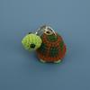 Funny Novelty Little Turtle Doll Crochet Keychain Pendant Creative Car Keyrings Exquisite Backpack Decoration Accessories Gifts